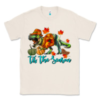 Natural T- Rex Tis The Season Classic Tee - RanaPortraitStore