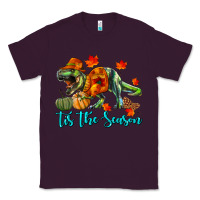 Plum T- Rex Tis The Season Classic Tee - RanaPortraitStore