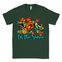 Sports Green T- Rex Tis The Season Classic Tee - RanaPortraitStore