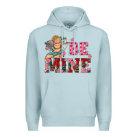 Blue Mist be mine cupid Premium Hoodie - RanaPortraitStore