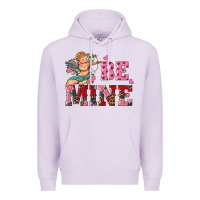 Lilac be mine cupid Premium Hoodie - RanaPortraitStore
