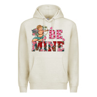 Oatmeal Heather be mine cupid Premium Hoodie - RanaPortraitStore