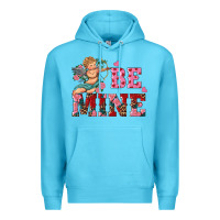 Ocean Blue be mine cupid Premium Hoodie - RanaPortraitStore