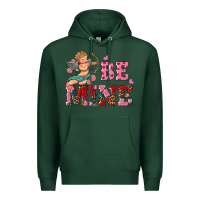 Sports Green be mine cupid Premium Hoodie - RanaPortraitStore