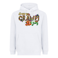 White Happy crawdi Gras Heavyweight Hoodie - LillyAllenDesigns