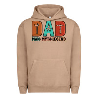 Pigment Burro dad man myth legend Urban Hoodie - Artiststas
