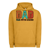 Pigment Peanut Butter dad man myth legend Urban Hoodie - Artiststas