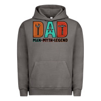 Pigment Tornado dad man myth legend Urban Hoodie - Artiststas