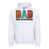 White dad man myth legend Urban Hoodie - Artiststas
