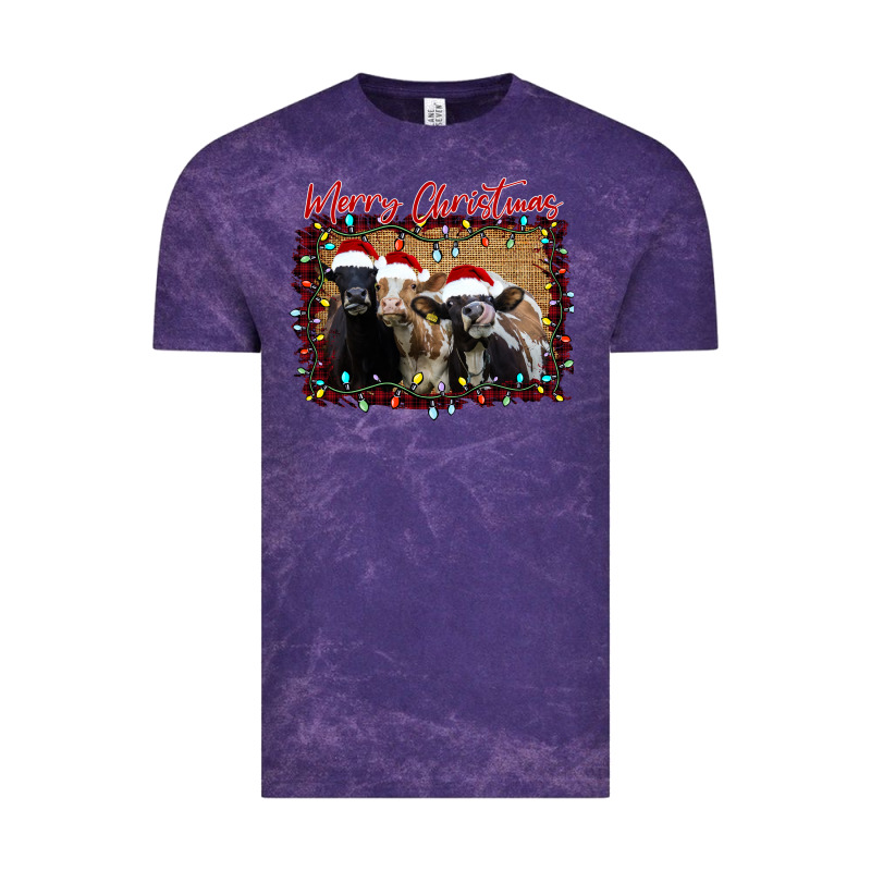 Merry Christmas Cows Vintage Tee by Bettercallsaul | Teevron