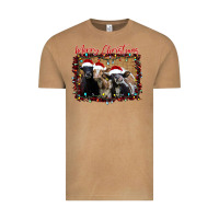 Vintage Camel Merry Christmas Cows Vintage Tee - Bettercallsaul