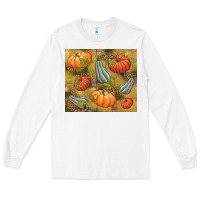 White Fall Long Sleeve Tee - NancyCooperArtShop