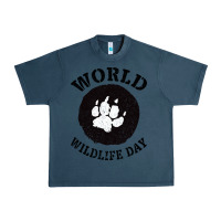Midnight Navy World Wildlife Day Urban Heavy Tee - Bettercallsaul