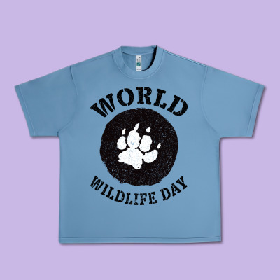 World Wildlife Day Urban Heavy Tee Designed By Bettercallsaul