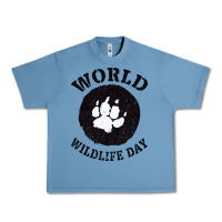 Pebble Blue World Wildlife Day Urban Heavy Tee - Bettercallsaul