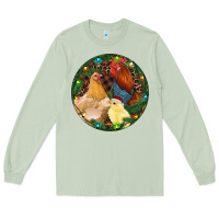 Matcha Christmas Chick Family Long Sleeve Tee - RanaPortraitStore