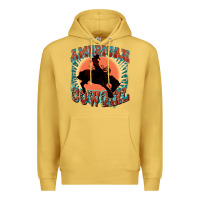 Antique Gold American cowgirl 4th of july Premium Hoodie - FaDigitalArtStudio