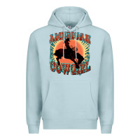 Blue Mist American cowgirl 4th of july Premium Hoodie - FaDigitalArtStudio