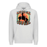 Dove Grey American cowgirl 4th of july Premium Hoodie - FaDigitalArtStudio