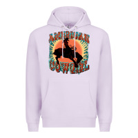Lilac American cowgirl 4th of july Premium Hoodie - FaDigitalArtStudio
