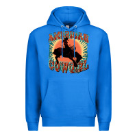 True Royal American cowgirl 4th of july Premium Hoodie - FaDigitalArtStudio