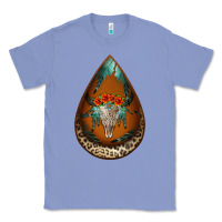 Colony Blue leopard bullskull teardrop earrings Classic Tee - Jasminsmagicworld