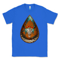 True Royal leopard bullskull teardrop earrings Classic Tee - Jasminsmagicworld
