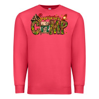Cardinal Summer Camp Premium Sweatshirt - CowhideDigitalArt