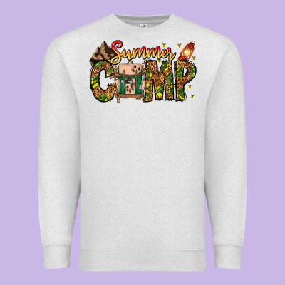 Summer Camp Premium Sweatshirt Designed By Cowhidedigitalart