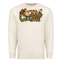 Sandshell Summer Camp Premium Sweatshirt - CowhideDigitalArt