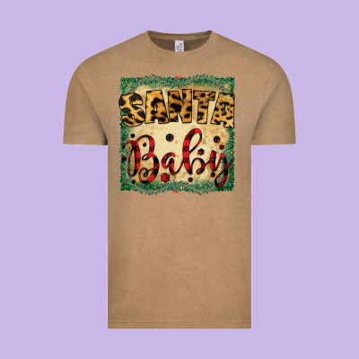 Santa Baby Vintage Tee Designed By Bettercallsaul