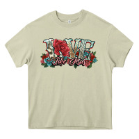 Mossy love like jesus roses Heavy Core Tee - NancyCooperArtShop