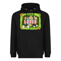 Black Oh how he loves us Easter Day Heavyweight Hoodie - LillyAllenDesigns