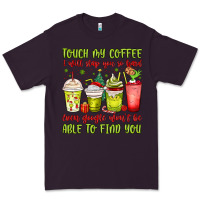 Plum christmas characters coffee cups Premium Tee - MaliasSmallBusiness
