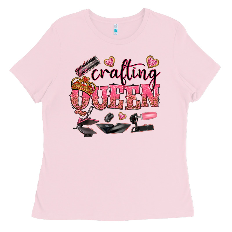 Crafting Queen Ladies Tee by NancyCooperArtShop | Teevron