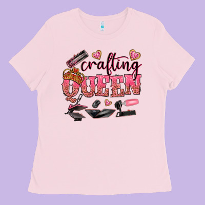 Crafting Queen Ladies Tee Designed By Nancycooperartshop