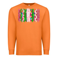 Carrot summer brushstrokes Premium Sweatshirt - CowhideDigitalArt