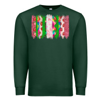 Sports Green summer brushstrokes Premium Sweatshirt - CowhideDigitalArt
