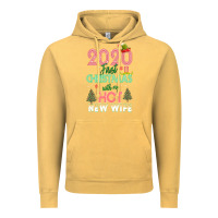 Vintage Mustard 2020 First Christmas With My Hot New Wife Vintage Hoodie - Bettercallsaul