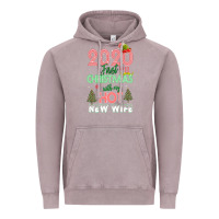 Vintage Zinc 2020 First Christmas With My Hot New Wife Vintage Hoodie - Bettercallsaul