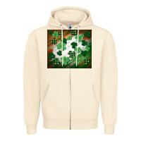 Sandshell St. patricks day Zipper Hoodie - FaDigitalArtStudio