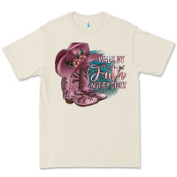 Bone Walk By Faith Not By Sight Premium Tee - JahusDesignShop