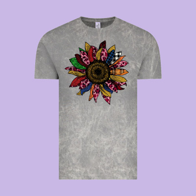 Cheetah Christmas Sunflower Vintage Tee Designed By Bettercallsaul