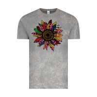 Cloud Rock Cheetah Christmas Sunflower Vintage Tee - Bettercallsaul