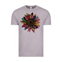 Vintage Zinc Cheetah Christmas Sunflower Vintage Tee - Bettercallsaul