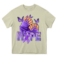 Mossy Hope all Cancers nails Heavy Core Tee - NancyCooperArtShop