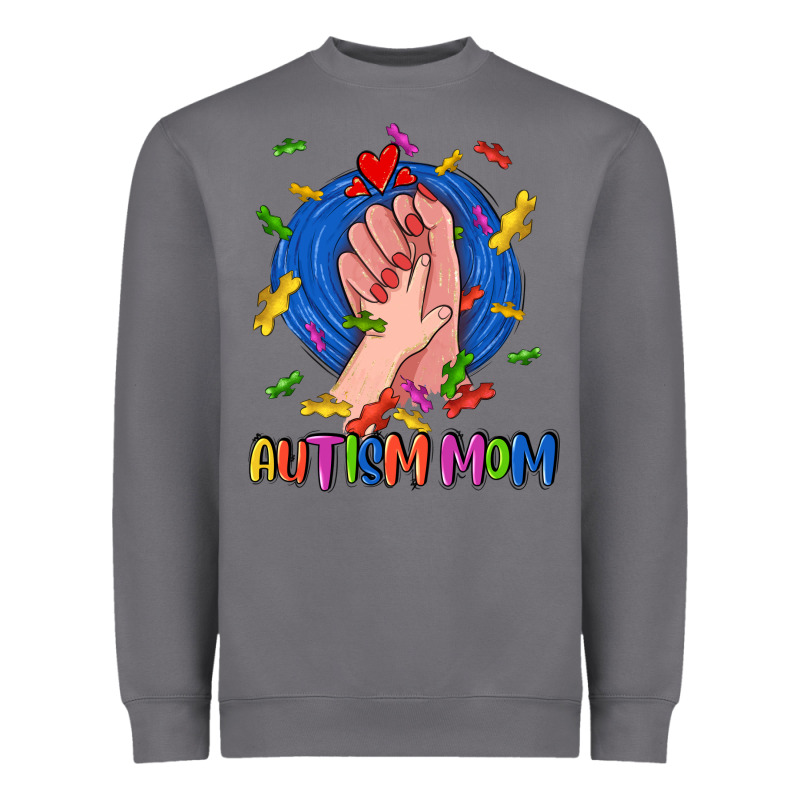 Autism Mom Heavyweight Sweatshirt by CowGirlArtShop | Teevron