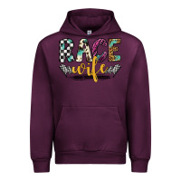 Mauve Wine race wife Urban Hoodie - Artiststas