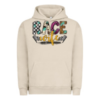 Pigment French Oak race wife Urban Hoodie - Artiststas