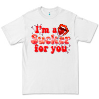 White im a sucker for you valentines the day Premium Tee - NancyCooperArtShop